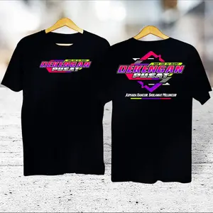 Kaos DEKENGAN PUSAT COTTON COMBED | KAOS KATA KATA DEKENGAN PUSAT