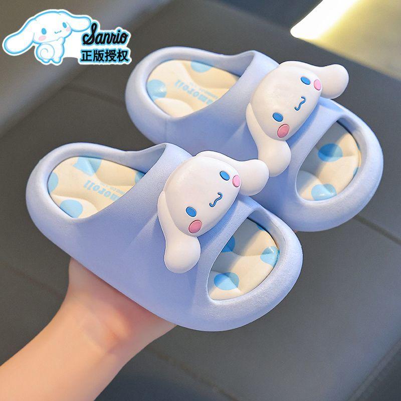 Product Introduction of Official Sanrio Summer Children's Sandals Boys and Girls Kuromi Non-Slip Home Slippers for Toddlers and Kids 1