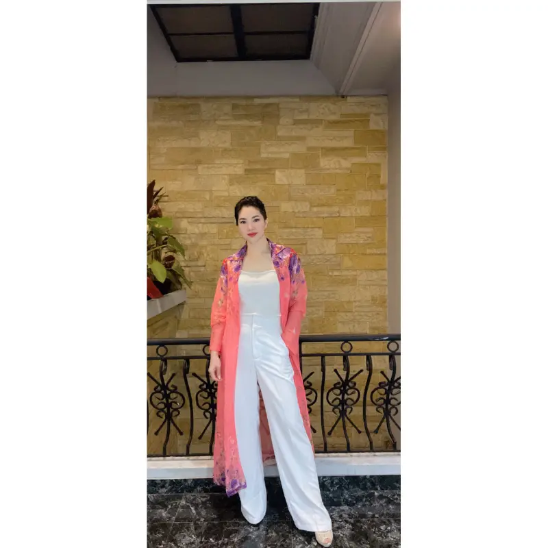 Long Outer Azzura + Celana Kulot Azzura