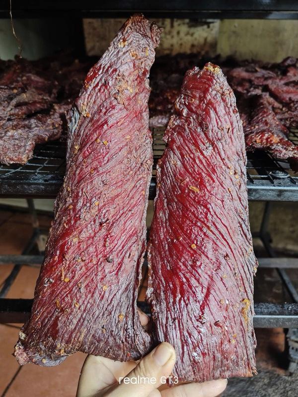 Product Introduction of Thịt lợn bản sấy khô chuẩn vị Tây Bắc .300g kèm túi chẩm chéo - Thực phẩm khô cao cấp - Food Ăn Vặt 6