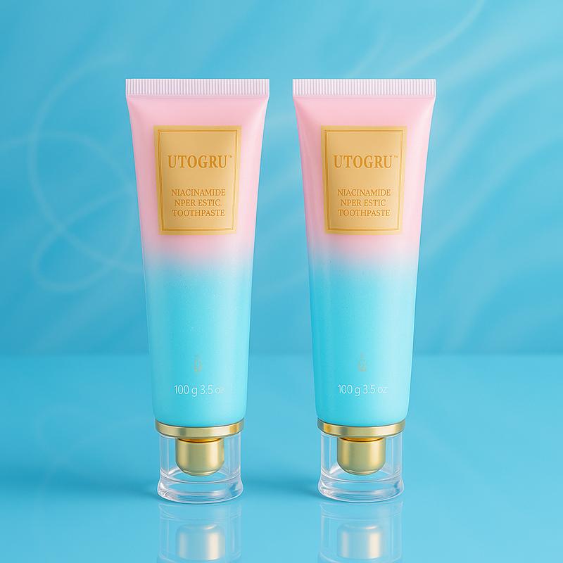 2Pcs Acssart Radiant Whitening Toothpaste, Niacinamide Intensive White ...