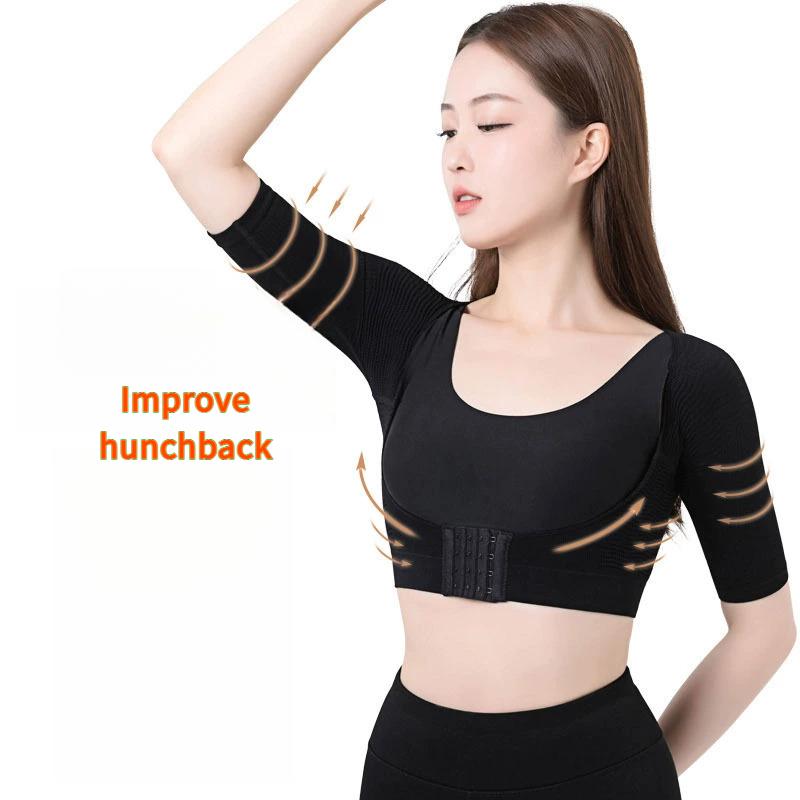 Áo Nịt Ngực Nâng Ngực, Dành Cho Nữ, Chống Lưng Gù, Giữ Ngực, Áo Vest ngắn Tay Áo Bó Sát Tay Áo Cánh Tay, Cải Thiện Tư Thế, Đồ Quần Định Hình, Hàng Mới Về 0
