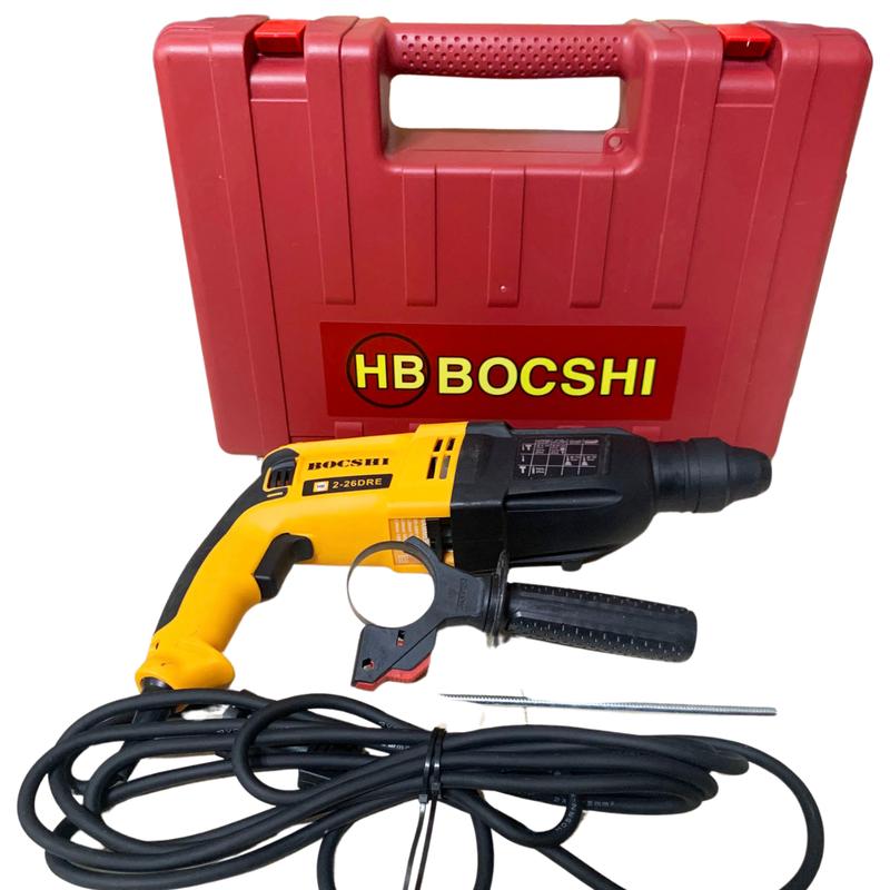 Máy khoan đục bê tông 3 chức năng BOCSHI 2-26mm , máy khoan búa , máy khoan bê tông 3 chức năng ruột đồng 2