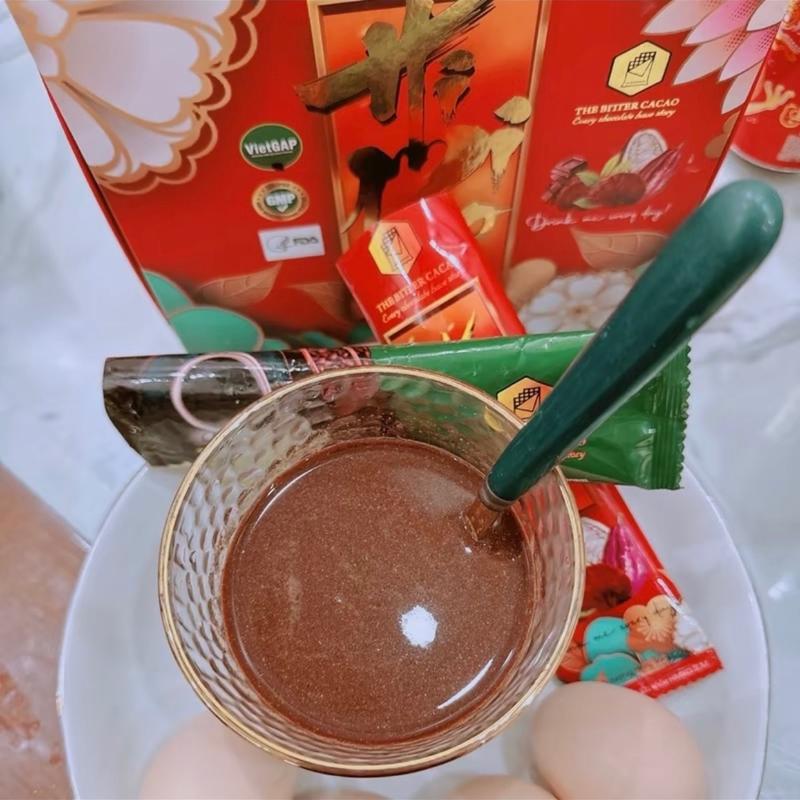 CaCao Đỏ Tự Nhiên Himiko Hộp 20 gói Dài Vị CaCao