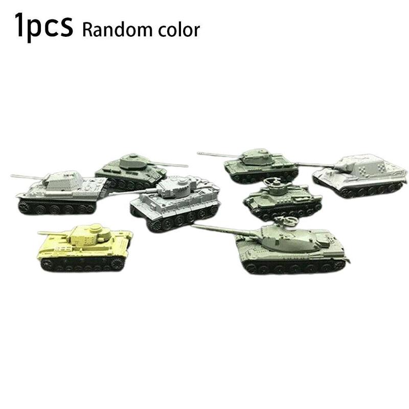 Product Introduction of 1:144 4D Finished Tank Model Main Battle Mini Thumb DIY Toy Model Tank Model Tank Battle 13