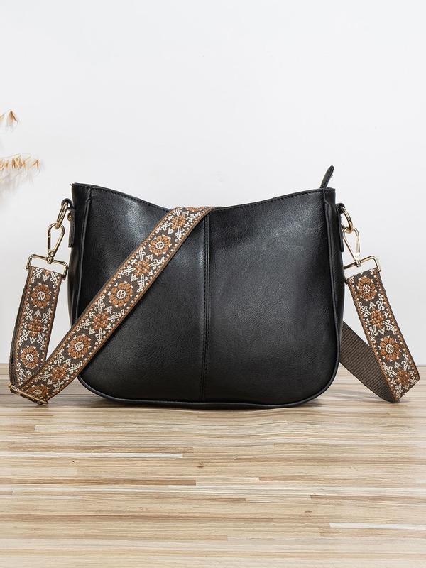 Women's Wallet Sling Shoulder Bag, Fashionable Compact PU Leather Crossbody Bag for Work & Daily Used, Casual Trendy Versatile High-quality Daily Commuting Bag 7