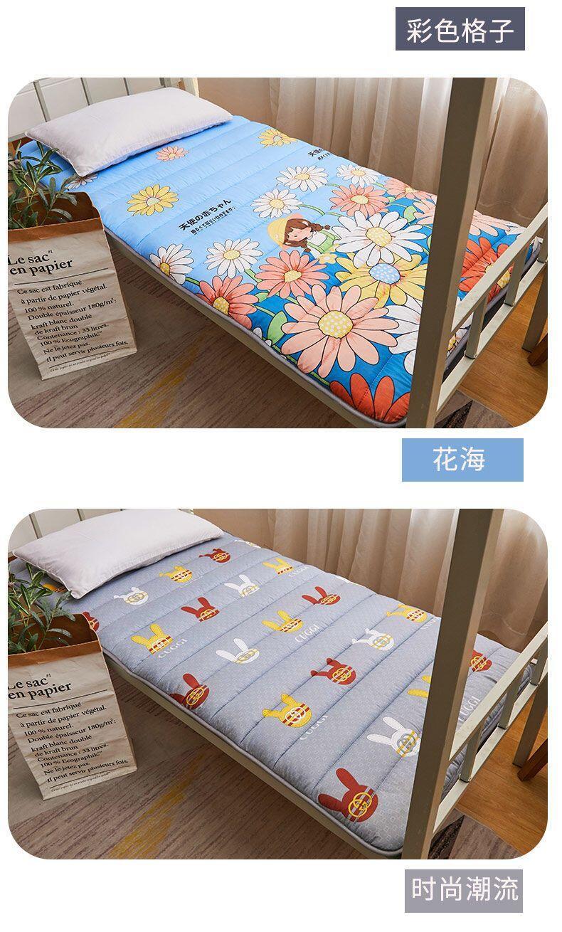 Product Introduction of Thickened student mattress, moisture-proof, foldable tatami, non slip bed mat, bunk bed, single and double dormitory 12