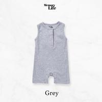 Gambar MemoryLife - Zene Romper | Bodysuit Romper Premium Anak Bayi Perempuan & Laki Laki Unisex Umur 3 Bulan - 12 Bulan - Grey, 6M dari MemoryLife Shop Kota Administrasi Jakarta Utara 5 Tokopedia