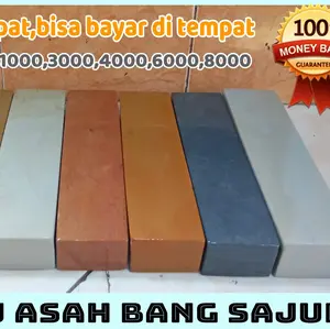 Batu asah full grit satu pcs ukuran 20x5x3.cm grit 600,800,1000,3000,4000,6000,8000 Alat Knife pengasah
