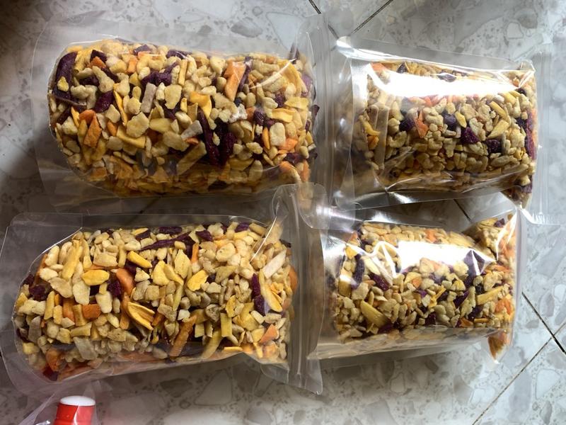 Combo 5 BỊCH 1Kg5 Thập Cẩm Sấy Vụn Nhỏ doanvat 5