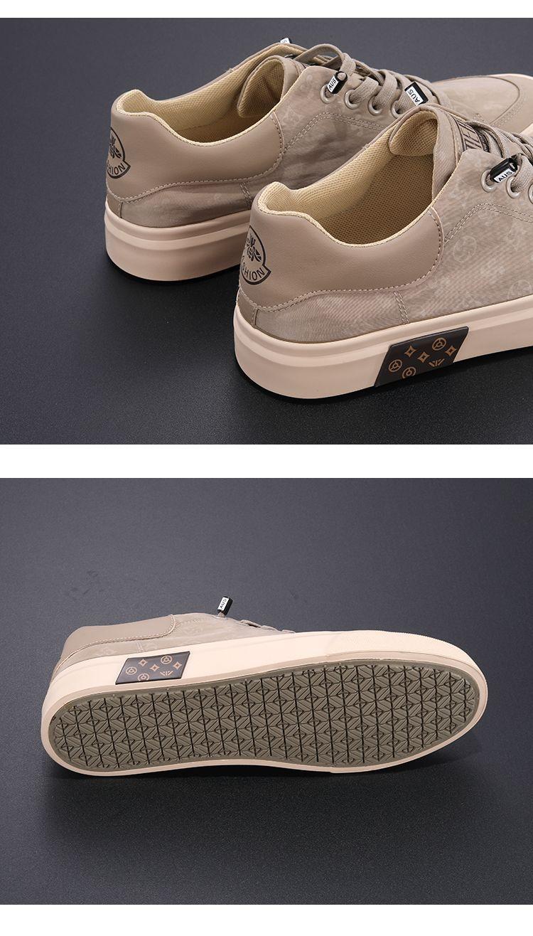 Product Introduction of Spring Breathable Men's Cloth Shoes 2024 New Lazy Breathable Casual Shoes Fashion Versatile Youth Trend Canvas Sneakers Parent 29