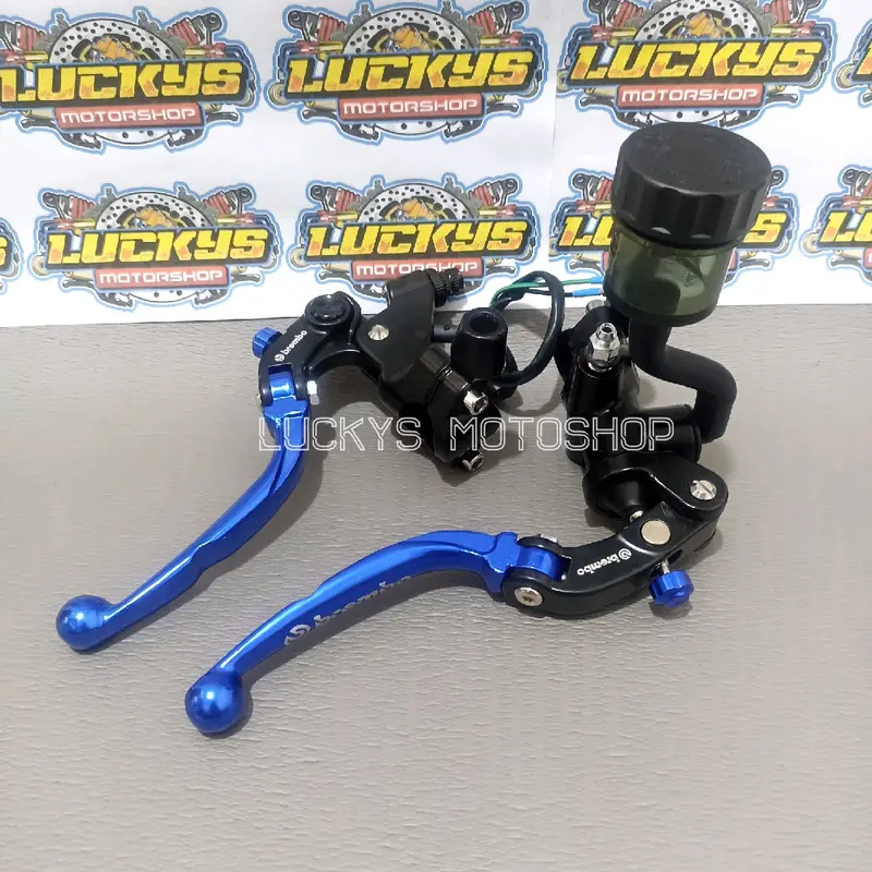 MASTER REM RADIAL MODEL RCB S1 ACCOSATTO SET KIRI KANAN PNP MOTOR NINJA /R15 /R25 /SATRIA FU /RX KING /SONIC /CBR /NINJA 250 /TIGER /GL PRO /SCOOPY /FINO, DLL 4
