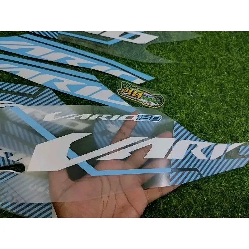 COD STICKER STRIPING TRANSPARAN HONDA VARIO 125CC DAN 150CC TAHUN 2018 SAMPAI 2021 MOTIF MALAYSIA BAHAN MAXDECAL VIRAL Motorcycle 1