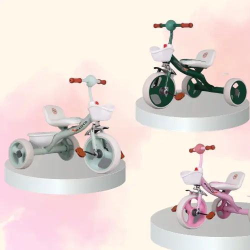 Xe ba bánh cho màu kẹo ngọt dành cho bé từ 1 - 6 tuổi - 118 0