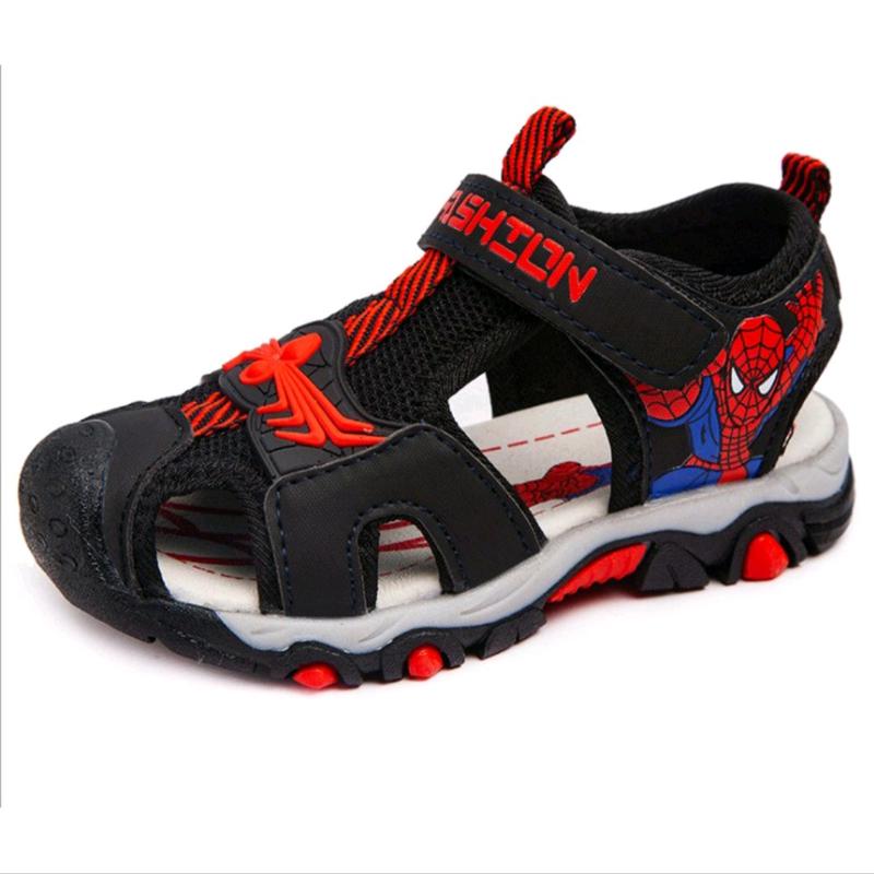 Sepatu Sandal Anak Spiderman Import Premium 5