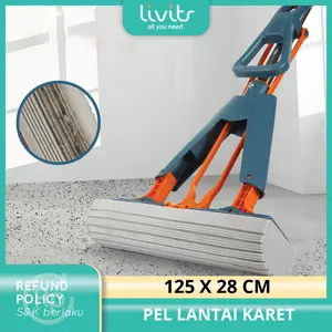 COTTON RUBBER MOP / PEL LANTAI KARET / SPONS PEL KARET LANTAI MOPS