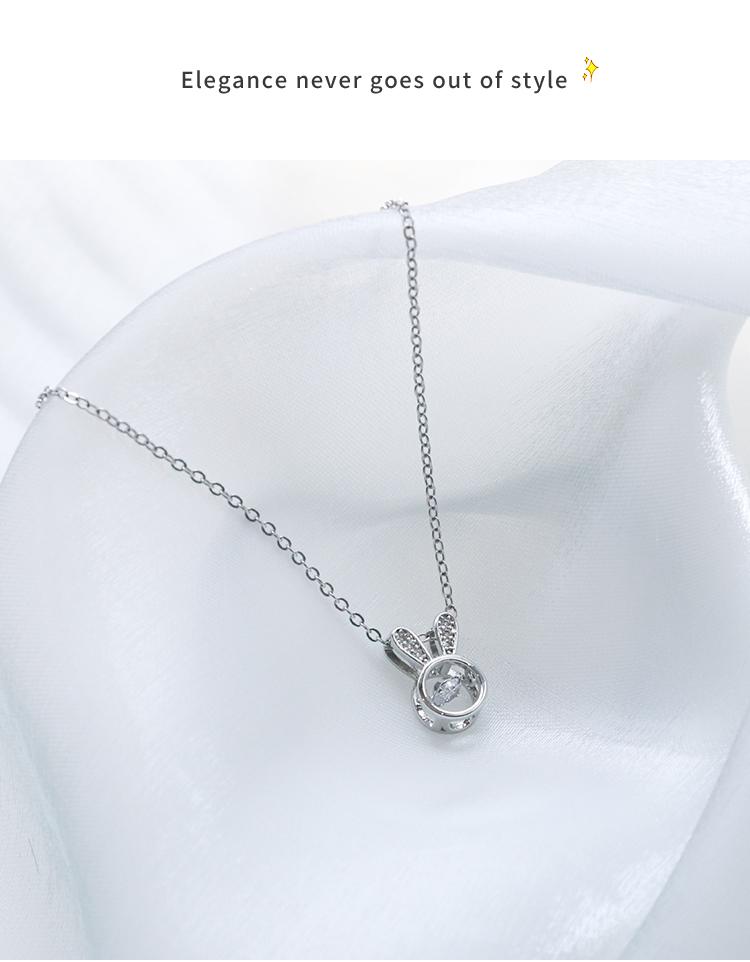 Product Introduction of Vòng Cổ Thép Titan Thỏ Nhỏ, Thiết Kế Năng Động, Giá Cả Phải Chăng, Phong Cách Sang Trọng Độc Đáo, Mặt Dây Chuyền Dây Chuyền Xương Đòn, Vòng Cổ Choker Nữ, Trang Sức Ban Đầu, Phụ Kiện 8