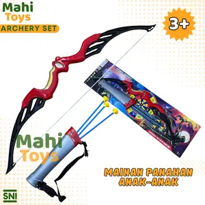 MahiToys Mainan Panahan Anak Lengkap Satu Set Aman Untuk Anak-anak SNI