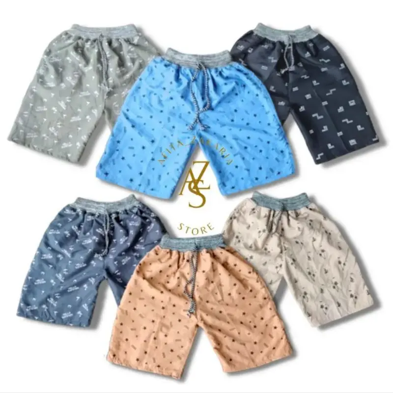 [ BEST SELLER ] celana pendek anak laki laki motif 50RB DAPAT 5 PCS Fashion Katun 8