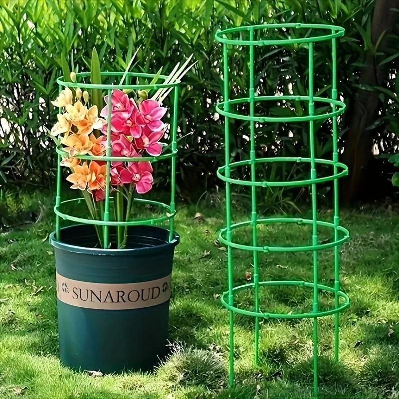 Plant Support Ring, 60pcs/set Durable Plant Support Ring, Garden Flower ...