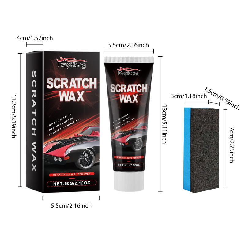 Product Introduction of Rayhong Car Paint Polishing Wax Car Paint Care Polishing Waxing Paint Surface Scratch Renovation Care #1245 1