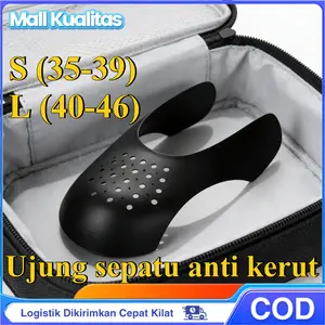 Pelindung Sepatu Sneakers 1 Set, Anti Crease Shoe Shield, Pelindung Sepatu Olahraga, Penutup Kepala Anti Kerut