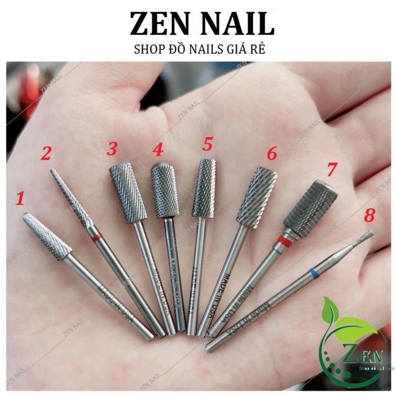  Đầu mài móng mỹ  mài mịn  mài khoé  phá gel 