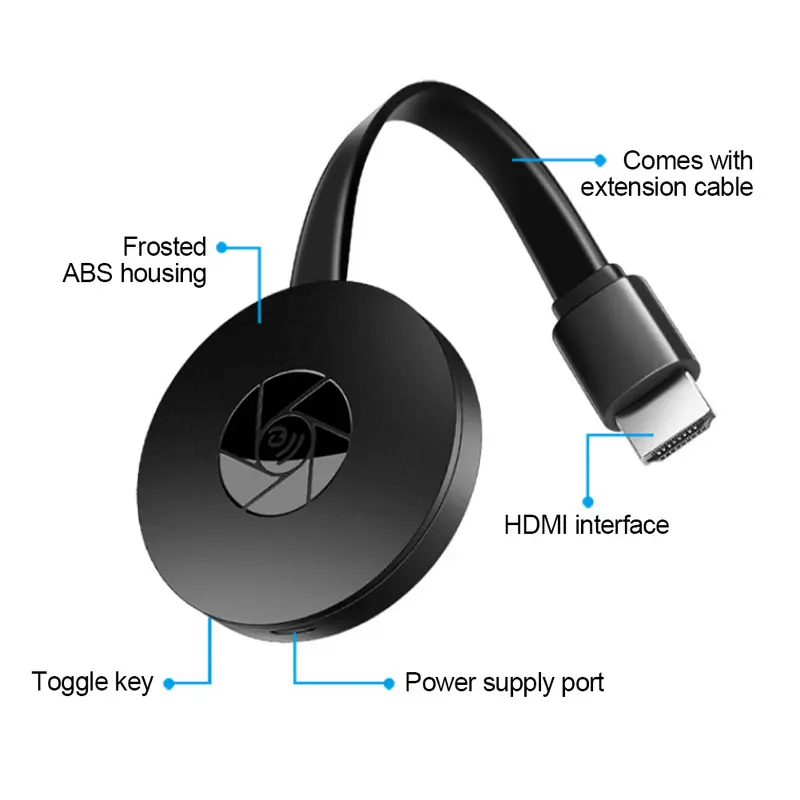 Gương HDMI Không Dây, Nhiều Thiết Bị, Điện Thoại Di Động Kết Nối Với TV, HD 1080P, Chiếu, Máy Tính, Máy Chiếu Ipad WIFI, Máy Chiếu Màn Hình Trực Tiếp, 463801 2