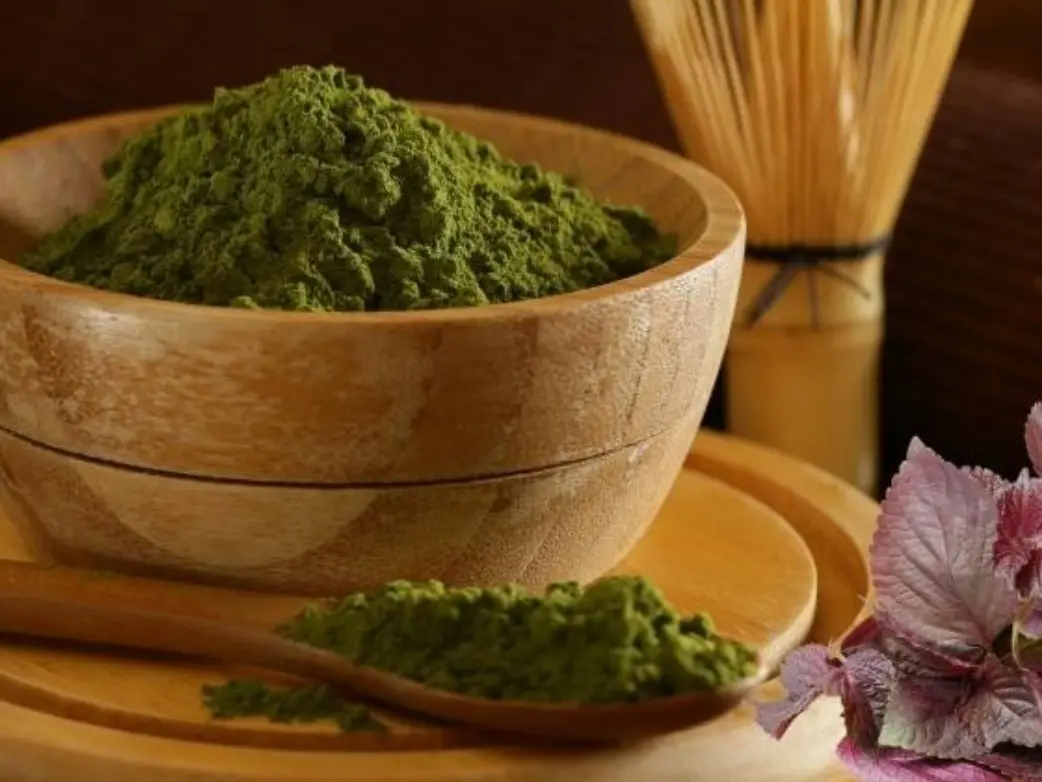 Bột mặt nạ tía tô làm đẹp cho da mặt - hổ trợ lão hóa