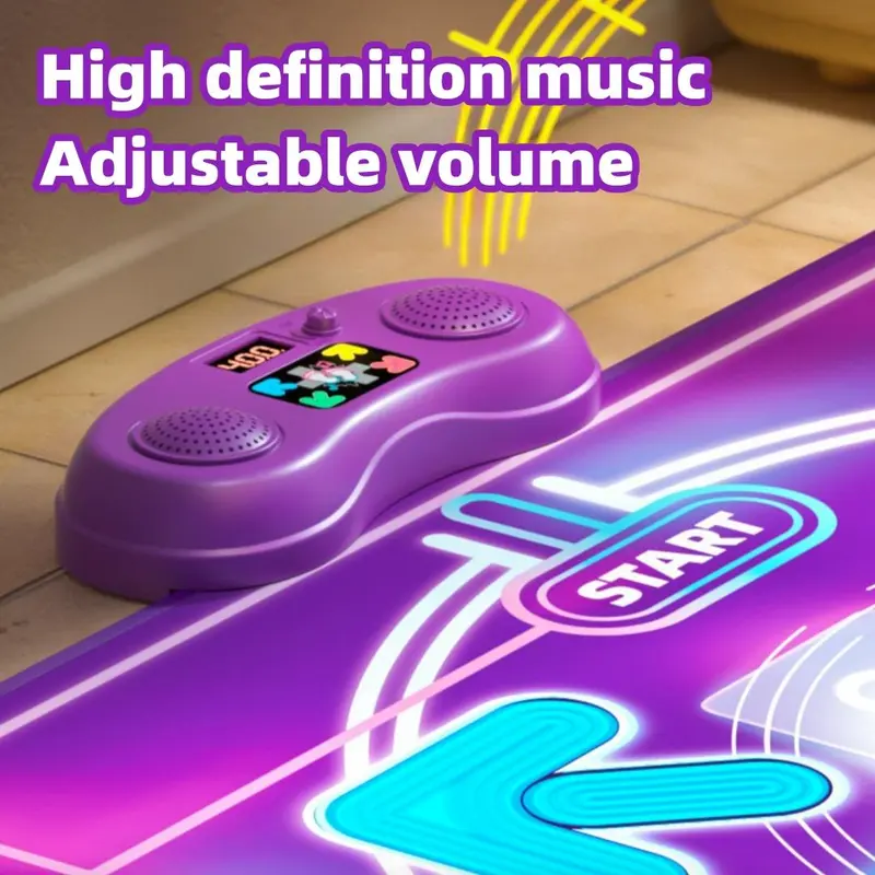 Dance Mat, Bluetooth-compatible Light Game Mat, Indoor Toy, Sports Exercise Mat, Birthday Gift, Holiday Gift 6