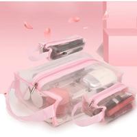 Gambar Vinnatsu 3PCS Transparan Tas Kosmetik/ Make Up Pouch/ Tas Kosmetik Travel Transparan Pouch Make Up Aesthetic Tas Jaring Make Up Travel Organi Tas Sentuh Perlengkapan Mandi Dan Tas Penyimpananzer /makeup Jaring - Abu - abu dari FluffyHQ Kab. Tangerang 4 Tokopedia