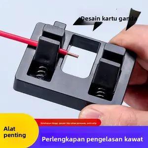 Pengikat Las Kawat Tebal dengan Rebound Tinggi dan Klip Ganda Anti Selip serta Tahan Aus.Pengikat Las Kawat Klip Ganda Anti Selip Tebal Tahan Aus dengan Pantulan Tinggi