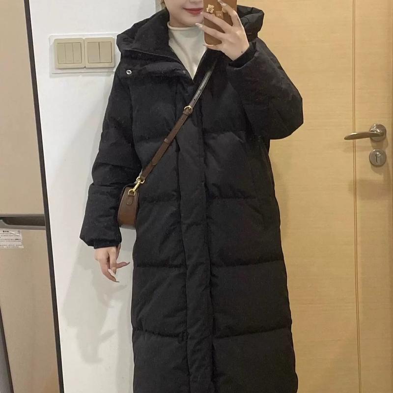 [ Có Sẵn] Áo Khoác Phao Nữ Dáng Dài Đại Hàn Siêu Ấm Hàng Quảng Châu Cao Cấp mới 2023