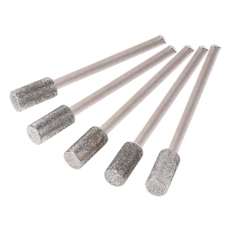 【Ready Stock】 5PCS  Diamond Coated  Easy to Use Grindhead Mainly Used for Grinding/ Polishing. 2