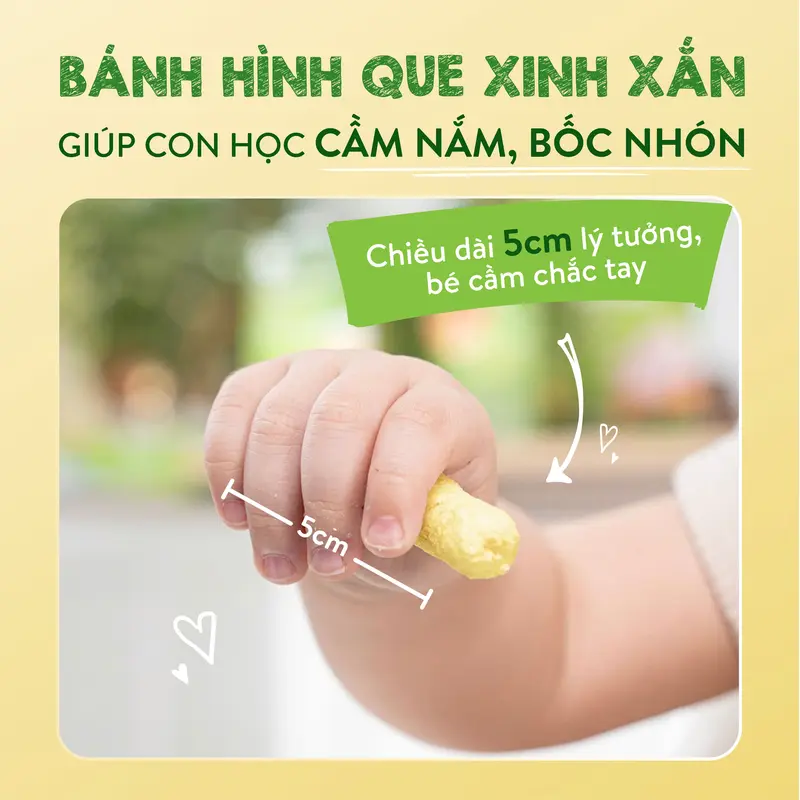 Bánh Ăn Dặm MĂMMY Vị Trái Cây Giàu Vitamin, Hỗ Trợ Bé Từ 6 Tháng Tập Nhai An Toàn, Gói 35gr 3