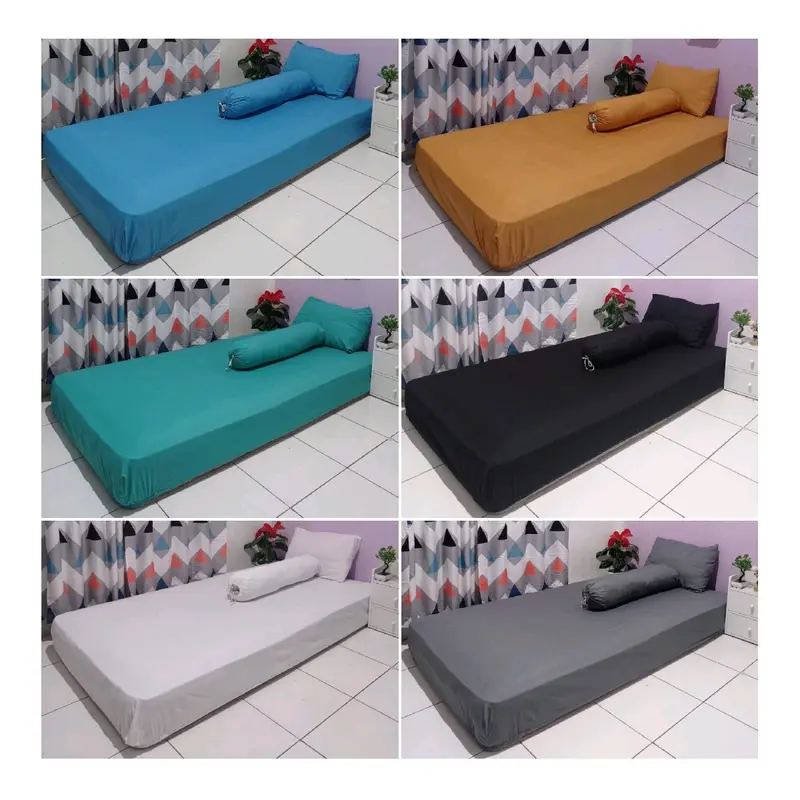 Sprei Katun Halus polos Bukan embos terlaris|Sprei Hotel|kosan|rumah sakit. uk 90 100 120 160 180 0