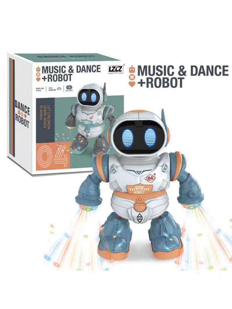 Product Introduction of Đồ chơi Robot người máy nhảy múa theo nhạc vui nhộn và đèn âm thanh sôi động. Đồ chơi thông minh cho bé Toy 8