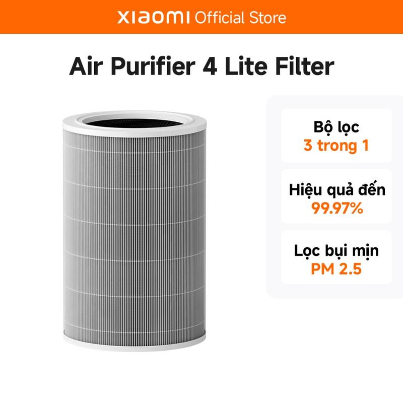 Lõi Lọc Xiaomi Làm Sạch Dành Cho Máy Lọc Không Khí Xiaomi 4 Lite / Xiaomi 4 Compact - Hàng Chính Hãng máy  lọc
