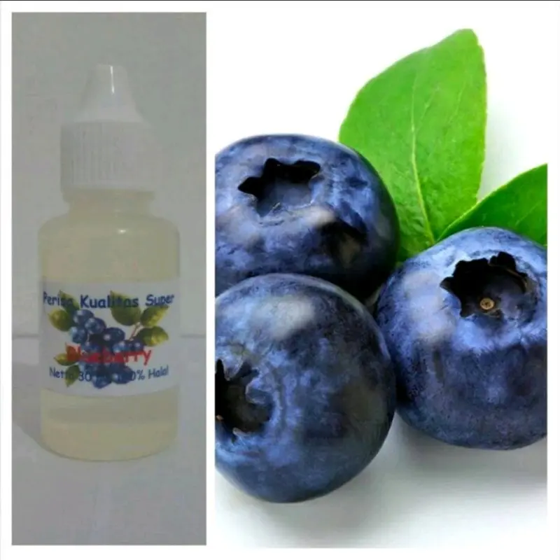 Perisa / Essence Blueberry 30 ml Tanpa Warna, Cocok Untuk Yoghurt ...