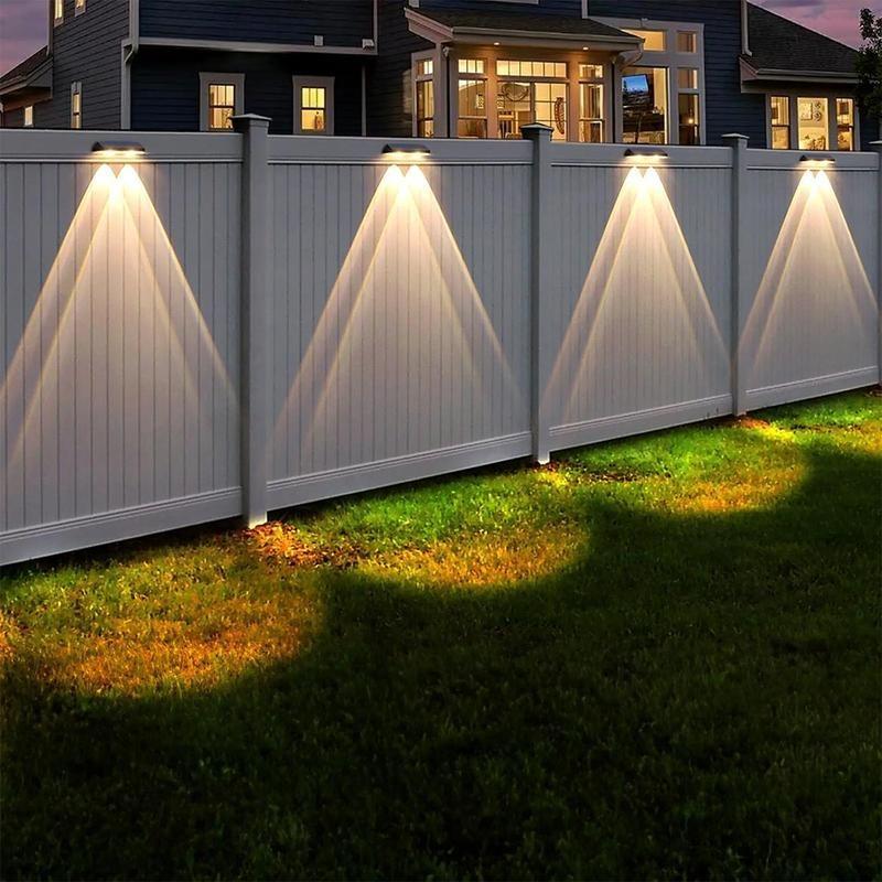 Product Introduction of Solar Powered Wall Mounted Light, 1 Set Waterproof Solar Outdoor Light, Solar LED Light for Garden Patio Yard Decor, Outdoor Lamp for Patio Furniture, Fence 0
