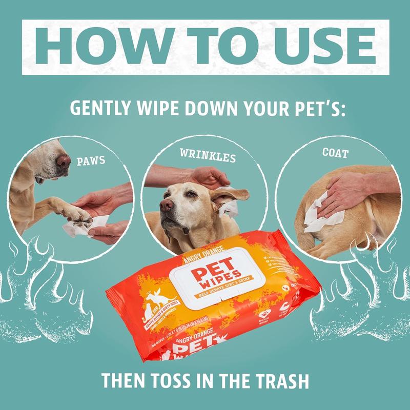 Dog bottom wipes best sale