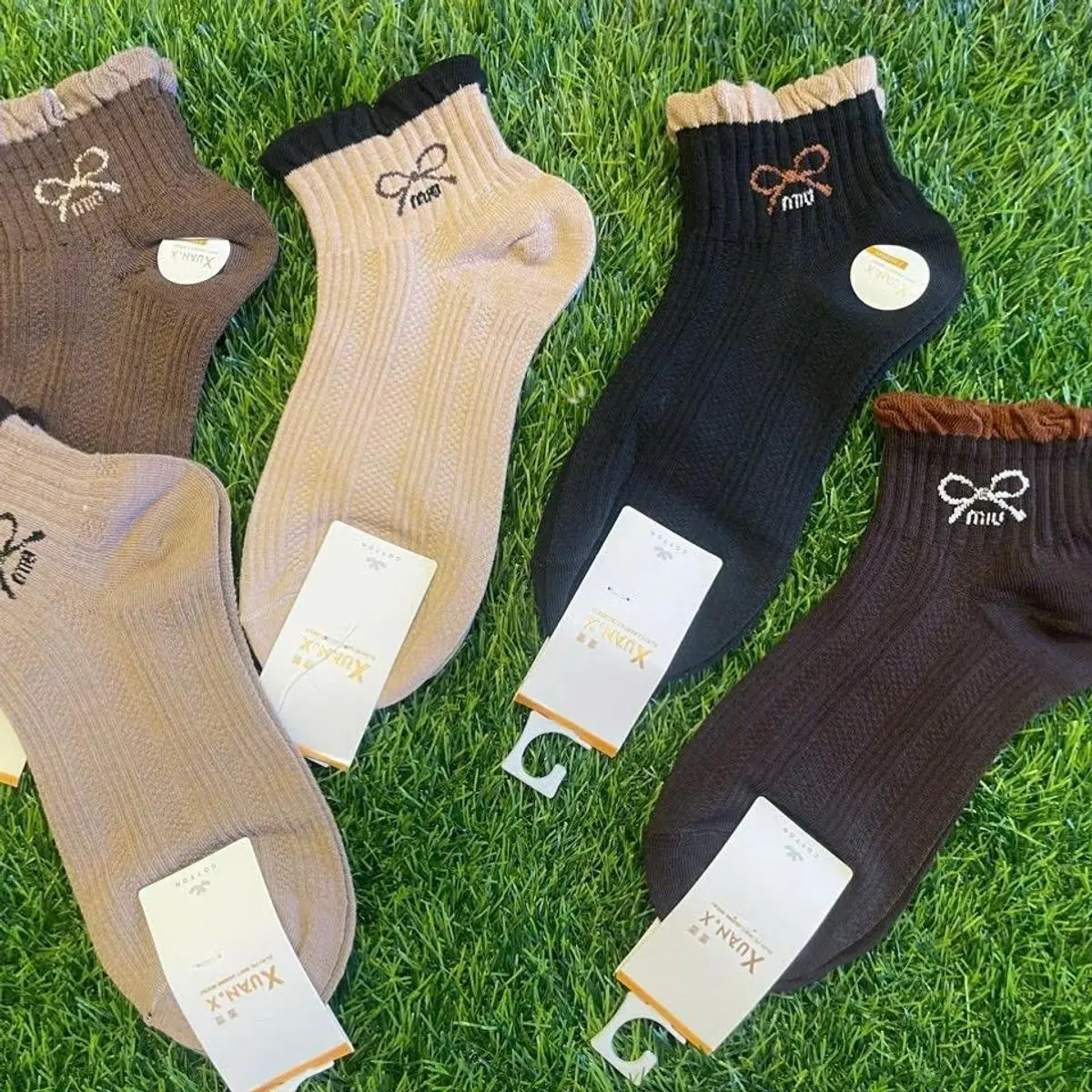 Sét 10 Đôi Tất Cổ Lỡ Cotton Siêu xᶖnh Chất Lượng Cao