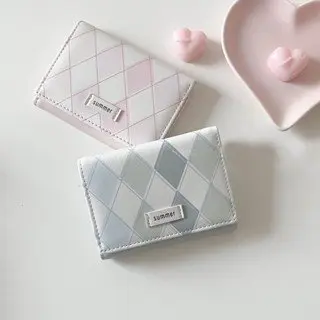 Ví nữ ngắn mini cute dễ thương đựng tiền bỏ túi gấp gọn nhiều ngăn thời trang Hàn Quốc đẹp giá rẻ cao cấp TAHYCO VN72 1