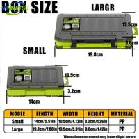 Gambar Vinnatsu-3 Warna Pengatur Kail Ikan Two Sided Plastic Lure Case Box Kotak Penyimpanan Perlengkapan Memancing - Hijau dari Vinnatsu Kab. Tangerang 5 Tokopedia