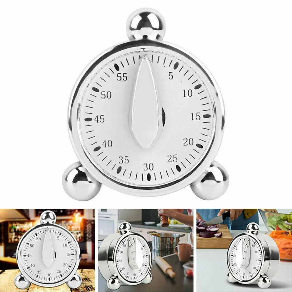 Mechanical Design Mechanical Timer Precise 60 Minutes Loud Baking Timer ...