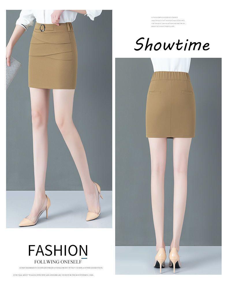 Product Introduction of Chân Váy Ngắn Cho Nữ, Cạp Cao, Co Giãn, Chân Váy Bodycon Dễ Phối Đồ Thích Hợp Cho Mùa Xuân Và Mùa Hè, Màu Đen Chuyên Nghiệp, Chân Váy Bó Sát Hàng Mới Về Năm 2024 14