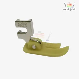 Sepatu teflon mesin jahit klasik jadul tradisional butterfly singer hitam sepatu standard standar bebek gerak lurus menjahit bahan licin waterproof pvc Kain