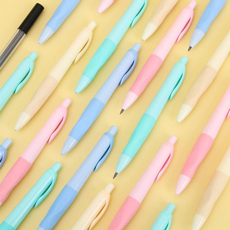 New HB Mechanical Pencils 2.0mm Correct Holding Pen Posture Automatic Pencils Writing Tool with Sharpener Propelling Pencil Students 7