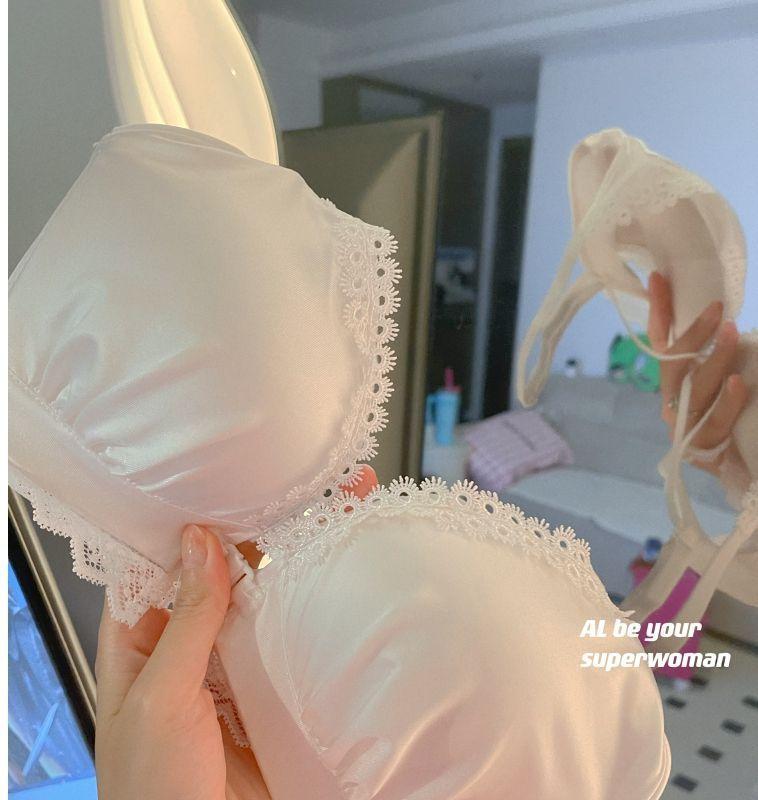 Product Introduction of Thickened Overall 3.5cm Large Front Button Underwear Small Breast Size Exaggerating Bra Push up Non-Running Cup Anti-Sagging Backless Bra 20