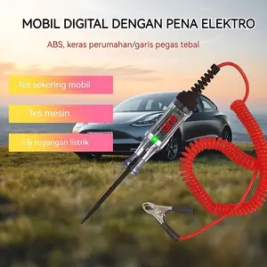 Pen Test Tegangan Digital 3V-36V - Cek Sistem Kelistrikan Mobil & Truk dengan Mudah dan Akurat